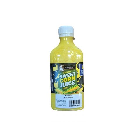ORGANIC sweet corn juice 220ml - Česnek