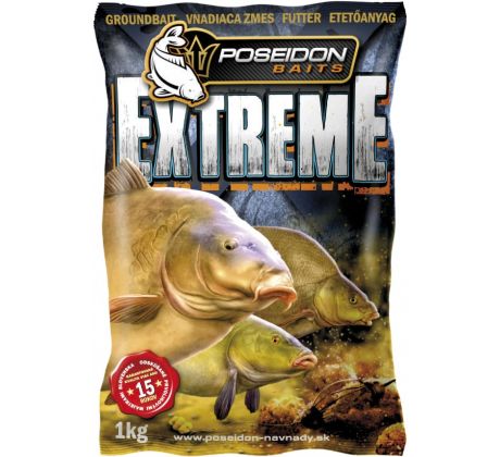 EXTREEM GROUNDBAIT MIX 1kg - Jahoda