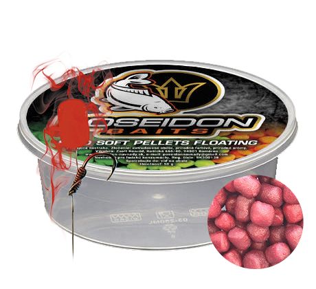 SMOKE SOFT PELLET 10mm 50g - Jahoda