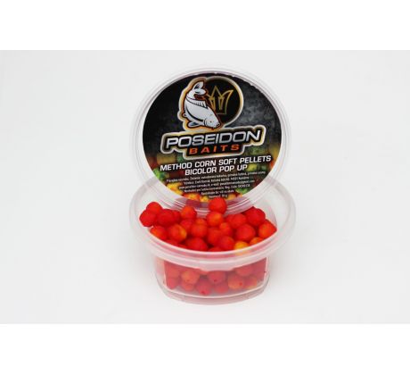 BIKOLOR corn soft pellets 10mm 50g - Jahoda