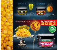ORGANIC balance pop-up soluble 11mm 35g - Sladká kukuřice