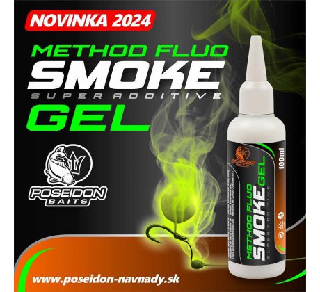 Method FLUO smoke gel 100ml - Jahoda
