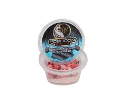 ROHLÍKOVÉ BOILIES 12mm 50g + práškový dip - Jahoda